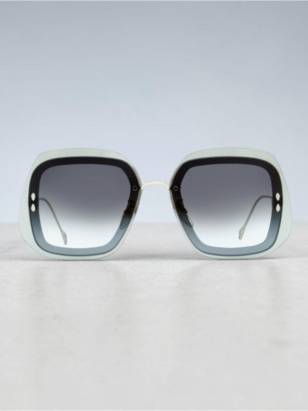 🌻NEW NWT Isabel Marant Adelyo Sunglasses IM0047S 427GB Silver/Mirror 58mm $320 - Picture 1 of 12